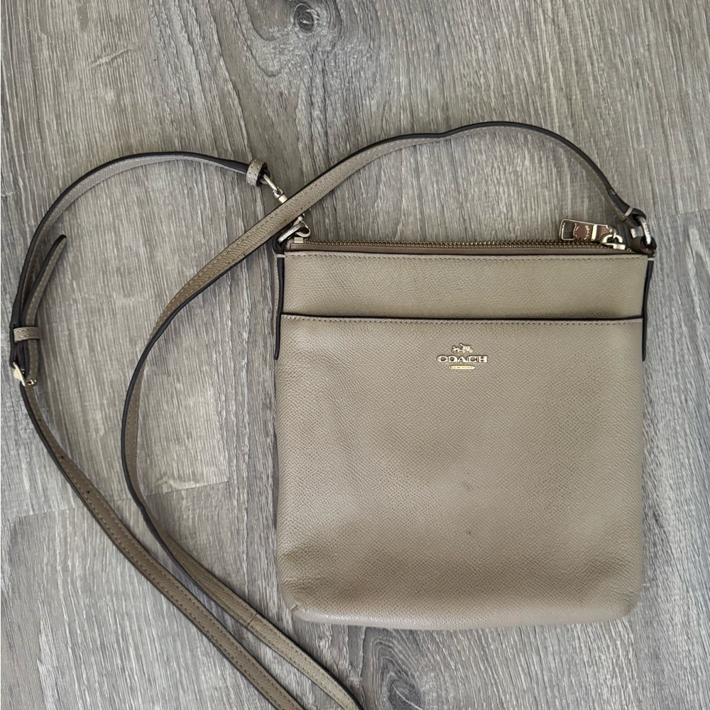 Coach Beige Crossbody Bag